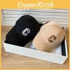Embroidery Letter C Baseball Cap Sun Protection Peaked Cap Outdoors Breathable