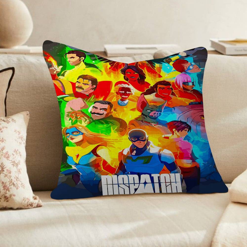 Cool Hot Visual Novel Game DDispatchES pillow cover sofa cushion cover home room decoration children gift