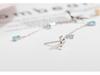 Серьги-кисточки Higu из стерлингового серебра S925 с рогами оленя: Рождественские серьги-гвоздики с подвесками для женщин, стиль Мори