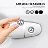Car Lock Keyhole Stickers Door Lock Protect Car Stickers For Mercedes Benz W117 W176 W177 W205 204 W213 W253 W156 W218 W166 CLA
