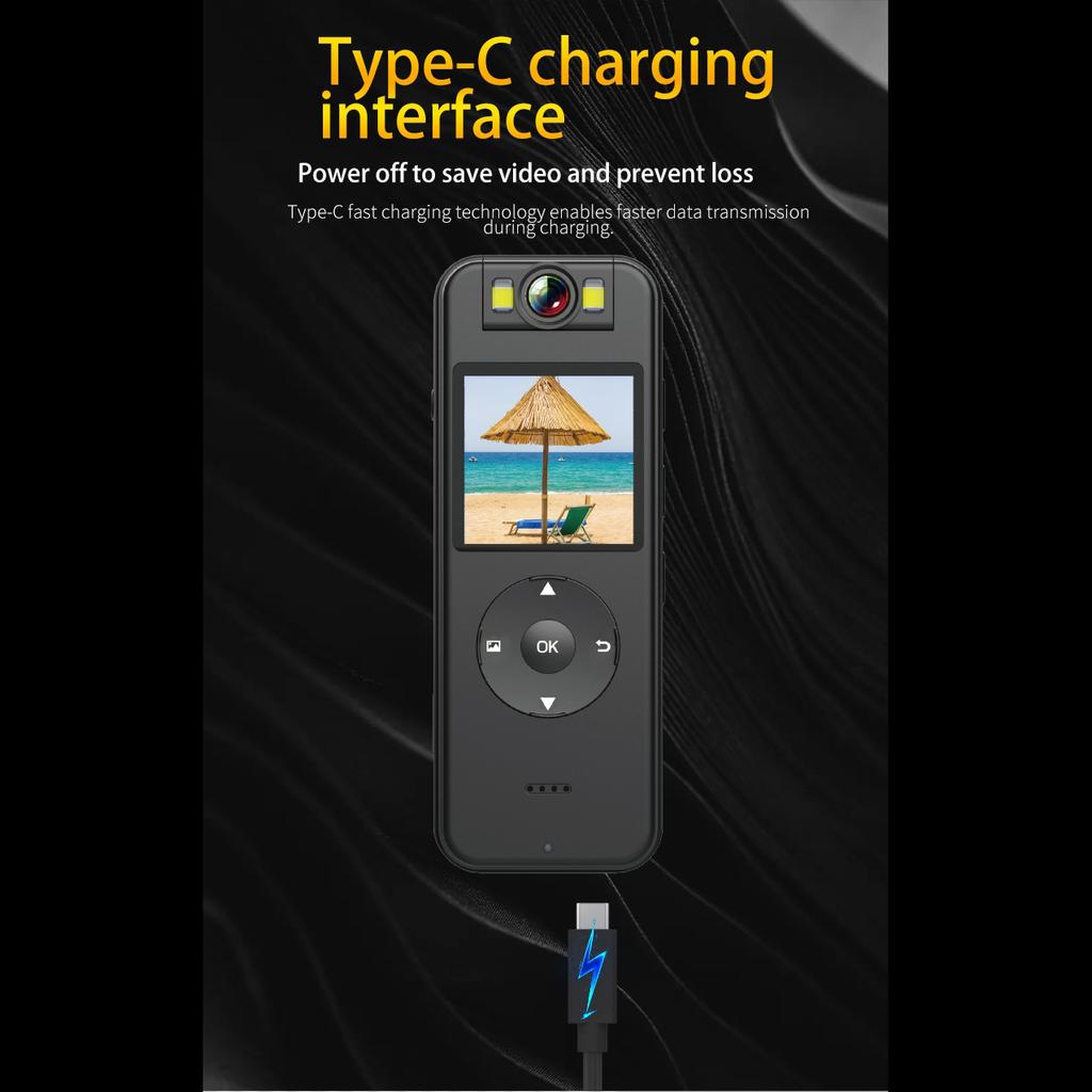 4K High-definition Mini Sports DV Camera, Outdoor Portable Camera With WiFi Hotspot, Law Enforcement Recorder, Driving Recorder