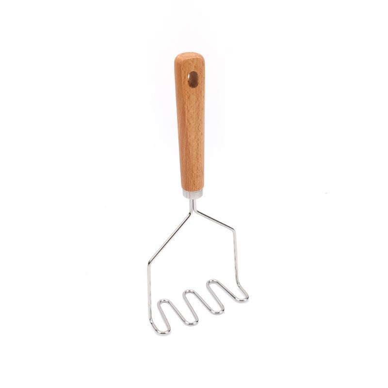 Stainless Steel Mud Press Masher Multifunctional Baby Food Puree Juice Maker for Homemade Infant Fruit Veggie Mash Cooking