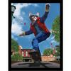 Vincent Hie Cat To The Future Framed Poster
