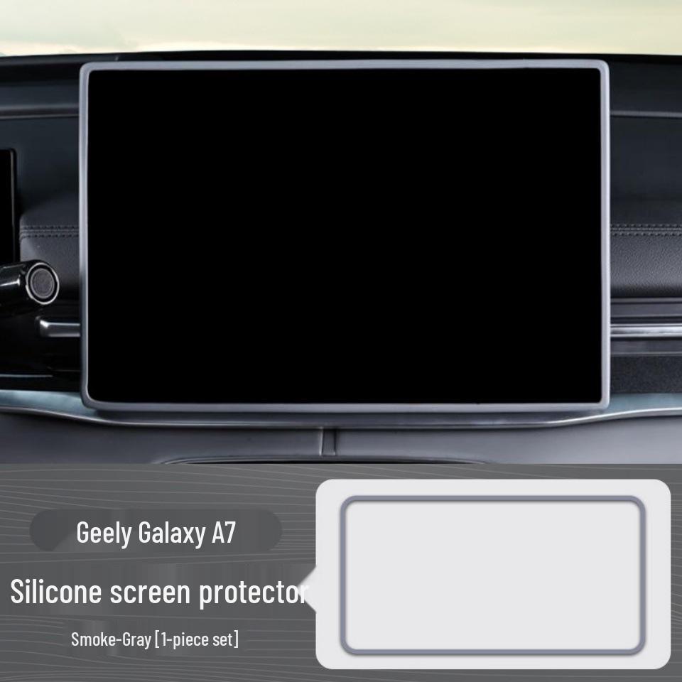 Защитное стекло для экрана Geely Galaxy A7: Силиконовый противоударный чехол для внутреннего экрана