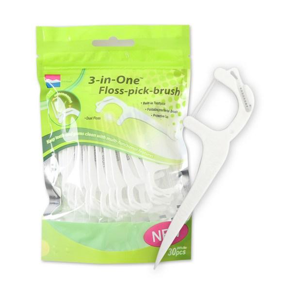 Зубная нить Oral in One 3 в одном, 30 шт., 1 шт.