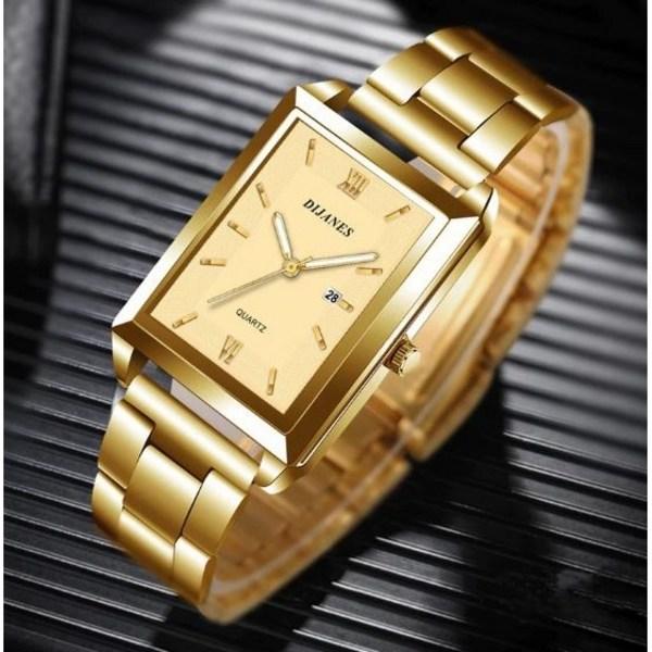 Golden Watch Collection Men's Luxury Gold Wrist Watch 4