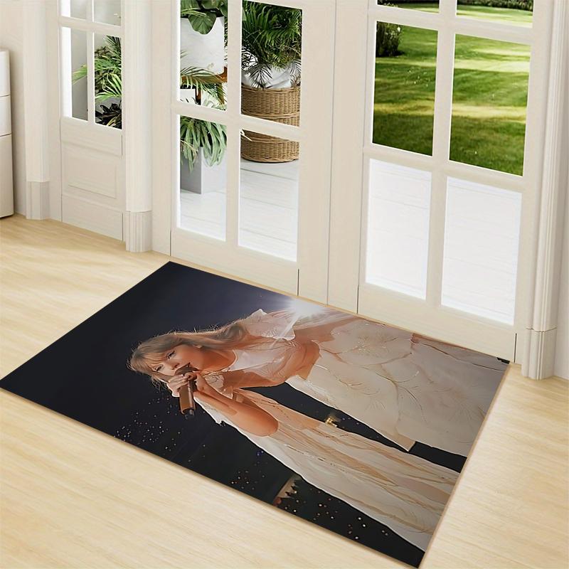 Stage Performance Illumination Carpet Rug Soft Washable Antislip Home Living Room Sofa Mats Personalized Christmas Rug