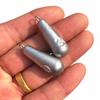 Teardrop Ring Lead Sinker - Bomb Shape Fishing Weight with Swivel for Sea Rod & Lure Rigging.