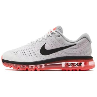 Air Max 2017 Wolf Grey Hot Punch Мужские кроссовки Белый Черный 849559-106