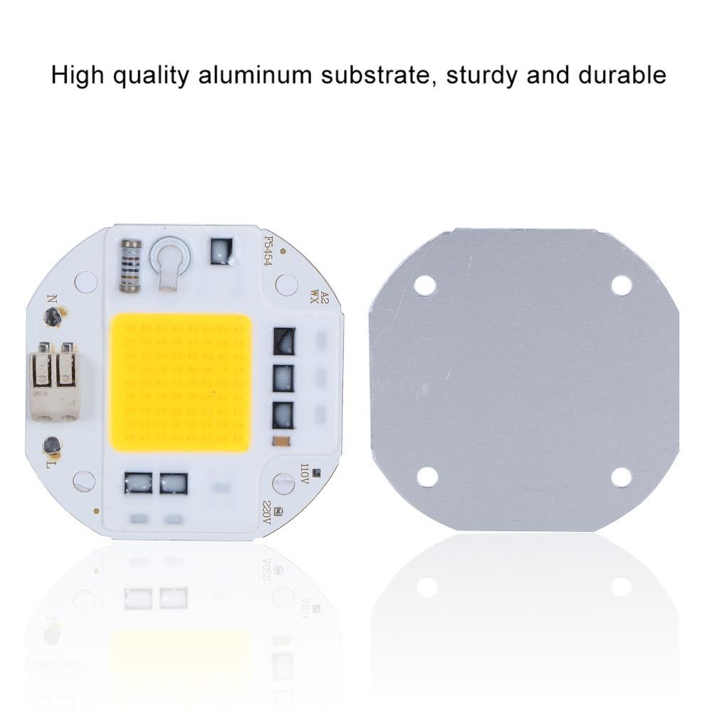 2pcs AC220V COB LED Bulb Warm White/White COB Chip Light For Spotlight Floodlight