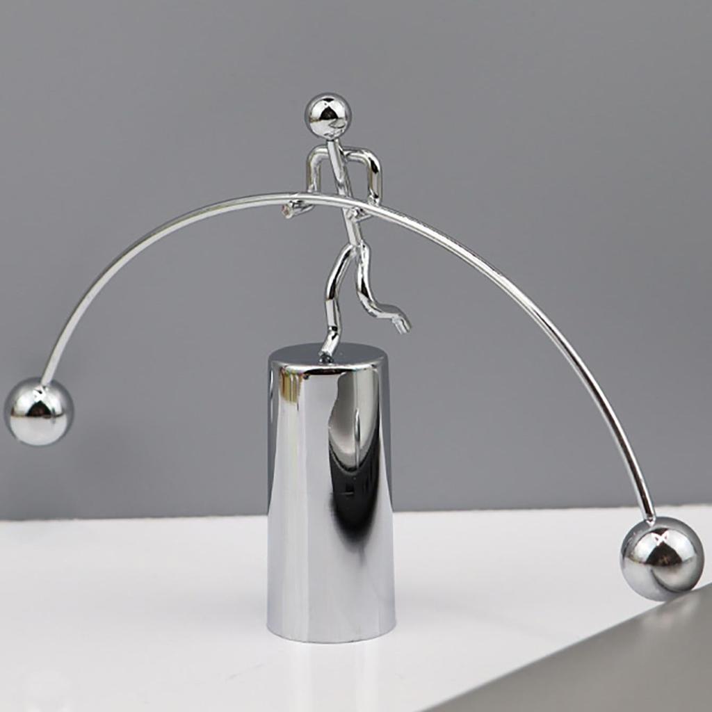 1 шт.-творческий балансирующий мяч, качели, тяжелая атлетика, маленький Железный человек, не падает, маленький человечек, украшение, стакан, забавные украшения