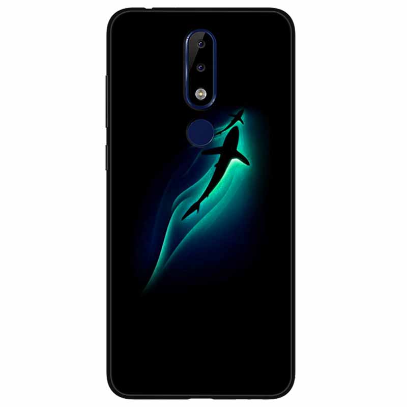 Для Nokia 5.1 Plus Чехол Мягкий Силикон Мультфильм Модный ТПУ Чехлы для Телефона для Nokia X5 Обложка 5.1Плюс Милый для NokiaX5 Защитный