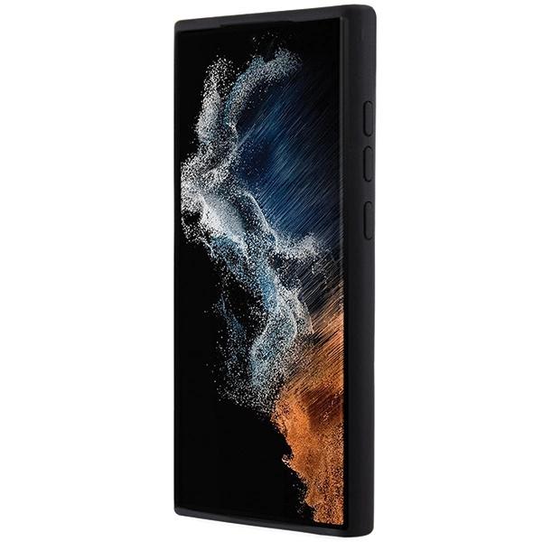 Karl Lagerfeld Силиконовый чехол Ikonik Metal Pin для Samsung Galaxy S24 Ultra - черный