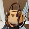 High-End Fashion Retro Handbag Bag Women'S Bowling Bag Foreign Style Messenger Bag Small Square Bag