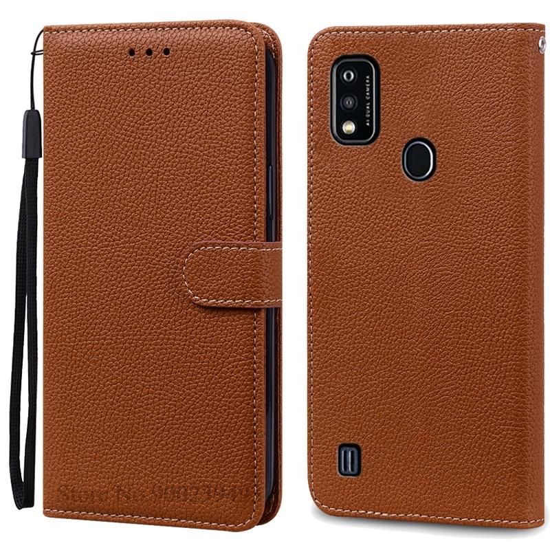 A51 Case For ZTE Blade A51 Case Soft Silicone Leather Flip Wallet Case For ZTE Blade A51 Case Back Cover Coque Fundas Etui