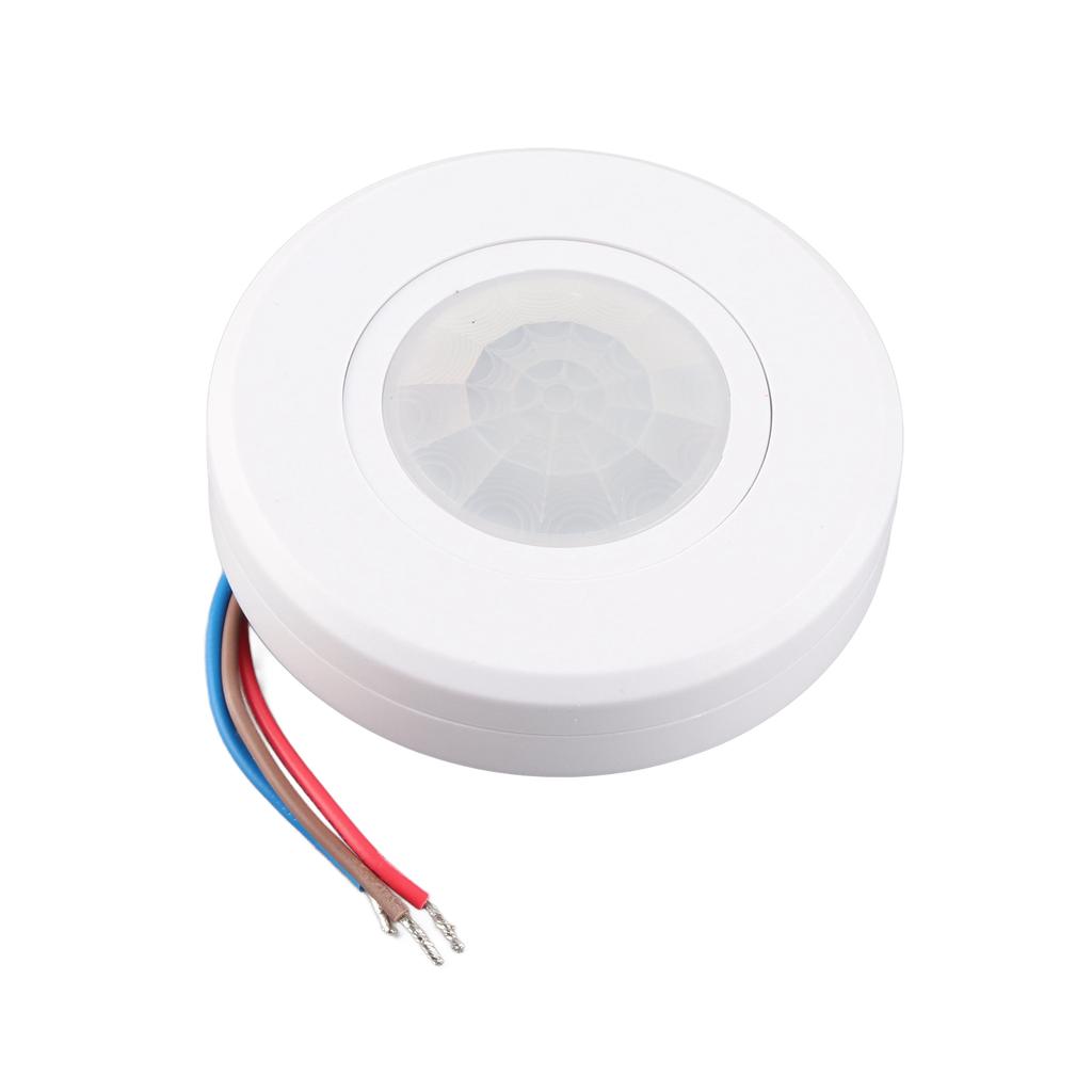 Датчик движения Инфракрасная индукция Ультрамалый размер Материал ABS Безопасен в использовании для потолочного настенного монтажа