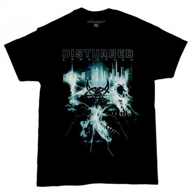 Disturbed Хлопковая футболка унисекс для взрослых с изображением Апокалипсиса