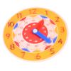 Children Montessori Wooden Clock Toys Hour Minute Second Cognition Clocks