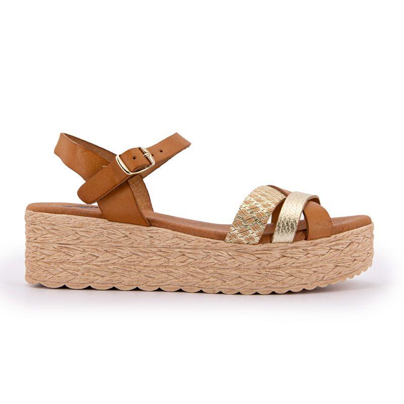 Босоножки на платформе Multi avellana женщина BIOSTOCK