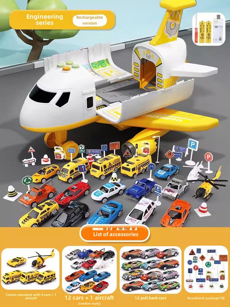 Развивающая игрушка-самолет для мальчиков 3-6 лет - многофункциональный подарок для обучения и развития интеллекта