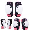 6 шт./компл. для взрослых и детей, наколенники, налокотники, защита запястий, защитное снаряжение для скейтбординга, катания на роликах, BMX, велосипеда, скутера
