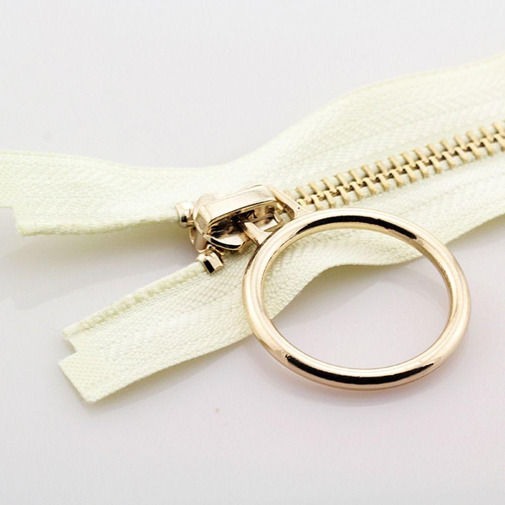 Copper Zipper Teeth Metal Zipper 70/90cm Wide Zipper New Jacket Long Zips for Coats Jackets Sewing