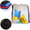 Sunflower Ukraine Flag Butterfly Ukrainian Flag T-Shirt Men Short Sleeve Casual Cotton O-Neck Summer Short Sleeve T Shirts