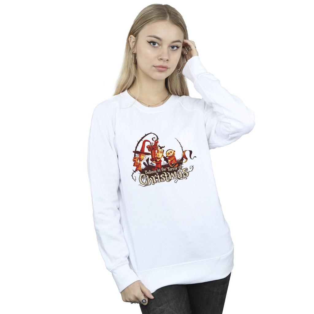 Disney Womens/Ladies The Nightmare Before Christmas Christmas Terror Sweatshirt