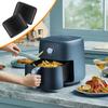 8 Pieces Air Fryer Rubber Bumpers, Aifeier ET Black Air Fryer Replacement Rubber Tips for Power XL Air Fryer Grill Pan