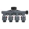 4 Way 4 Way Hose Splitter Plastic Garden Hose Splitter Durable Water Tap Splitter  Home Garden