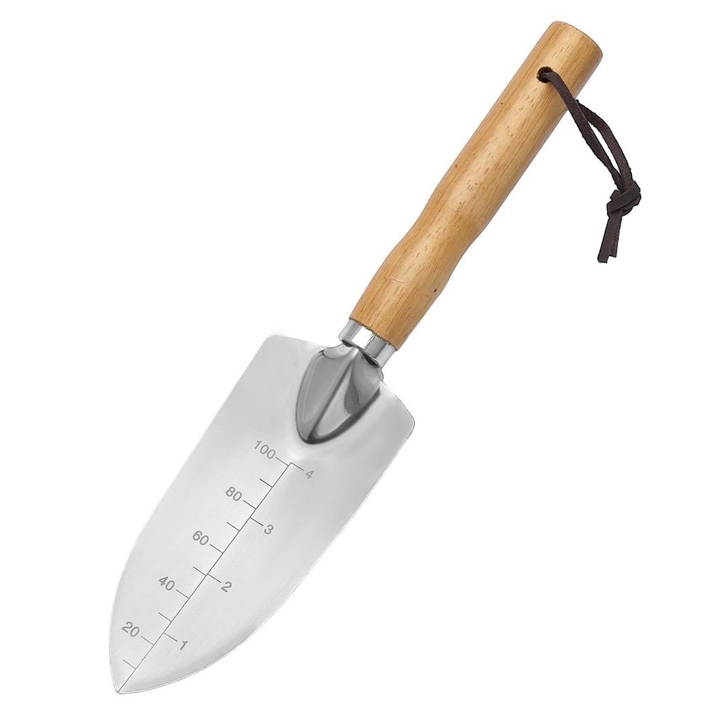 Stainless Steel Gardening Shovel - Small Flower & Vegetable Planting Tool