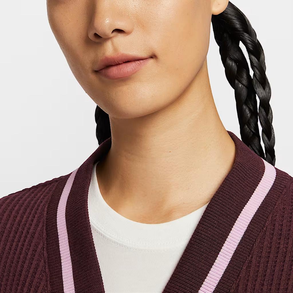 Nike Спортивная одежда Приятный к коже Удобный Вязаный топ Женские топы IM7468-652