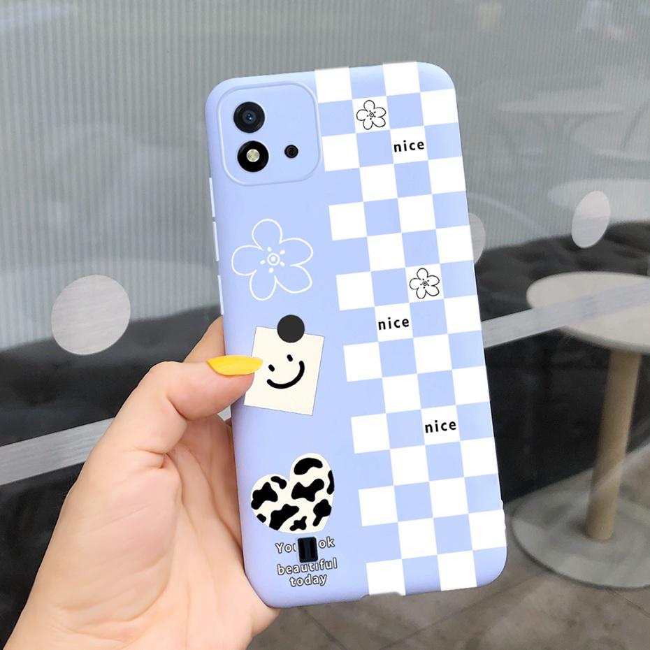 Красивый узор Чехол для телефона Для Realme C11 2021 C 11 2020 RMX2185 Макарон Силиконовые Мягкие Чехлы Обложка Для Realme C11 (2021) RMX3231