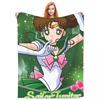 S-Sailor M-Moon Anime Blanket Quality Warm Throw Blanket Winter Picnic Outdoor Comfortable Bedspread