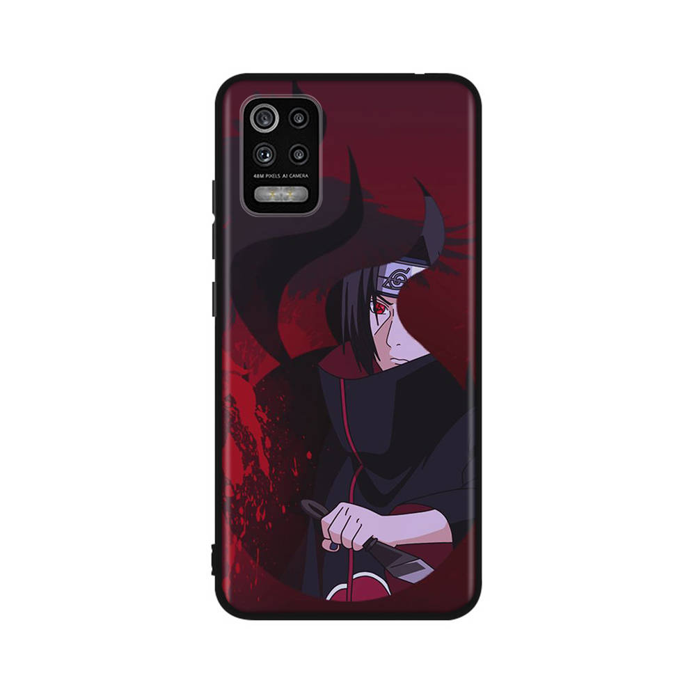 DT19 Naruto Itachi Case for OPPO Reno 8 6 5 4 Pro Find X3 A17 A31 A38 A40 A53 A54 A55 A74 A76 A78 A77 A80 A94 A95 A96 Lite Black Soft Cover