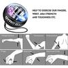 Self Starting Wrist Ball Portable Wrist Power Gyroscopic Ball Wrist Strengthening Device Black with Light