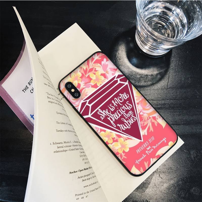 Чехол для телефона «Филиппийцы Иисус Христос» с христианским стихом для iPhone 13 11 12 pro XS MAX 8 7 6 6S Plus X 5S SE 2020 XR