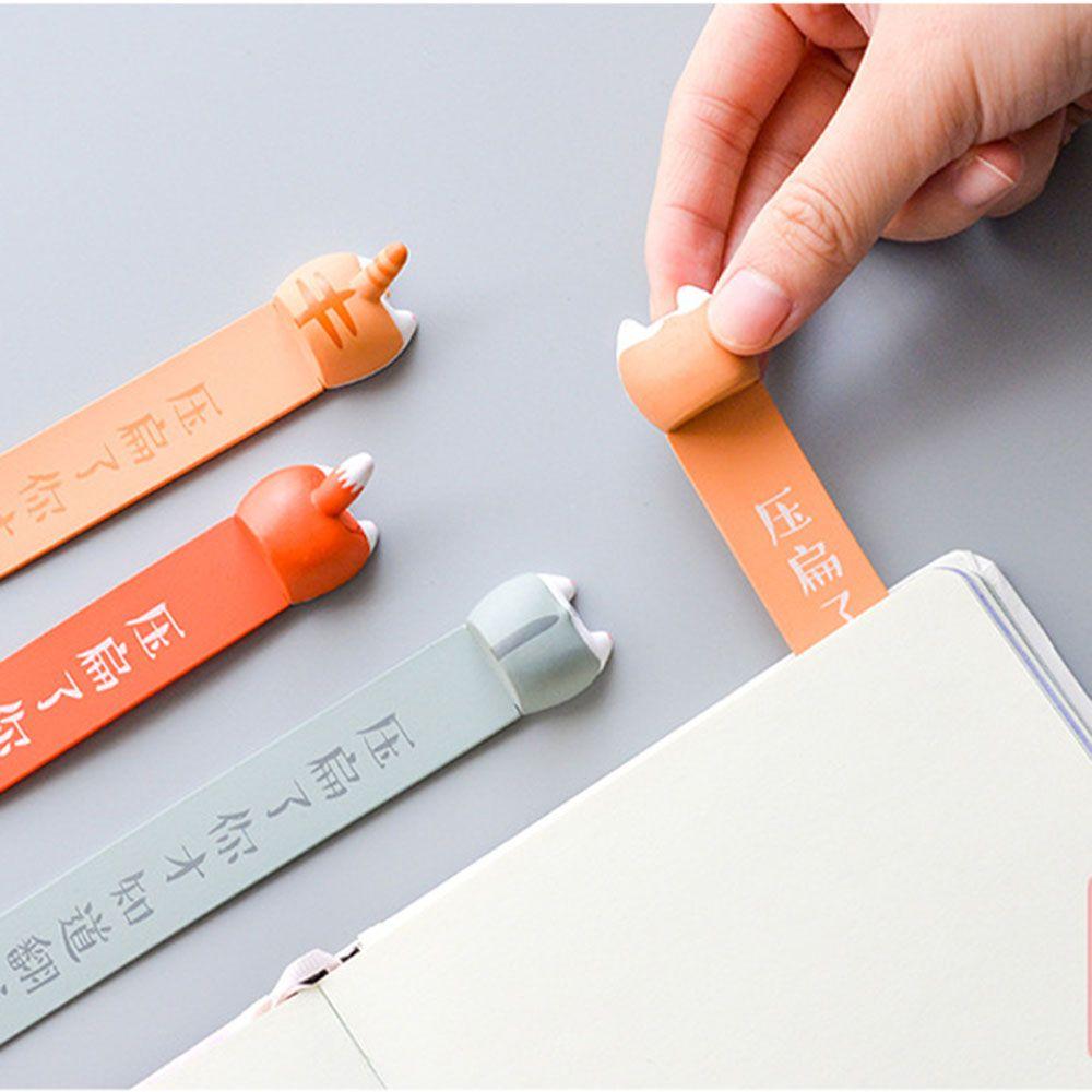 1PC Cat Stationery Dog Book Markers School Supplies Ass Bookmarks Cartoon Animal Style