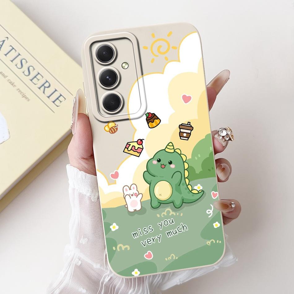 Для Samsung Galaxy C55 M55 F55 5G Милый Мультяшный Панда Кролик Мягкий Силиконовый Чехол Для Samsung C55 M55 F55 Ударопрочные Чехлы для Телефона