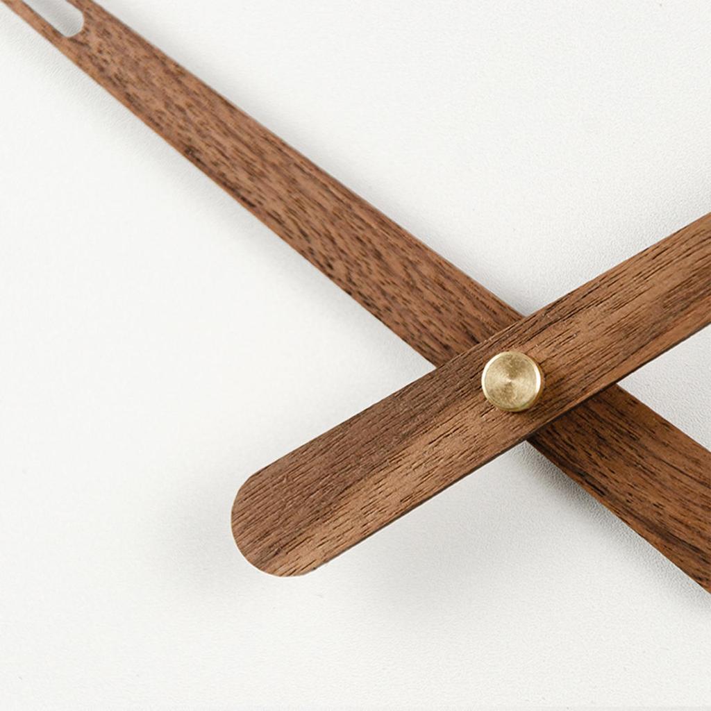 Clock Hands Equipment Replacement Parts Black Walnut Easy To Install Wall Clock Pointer for Household for High Torque Movements