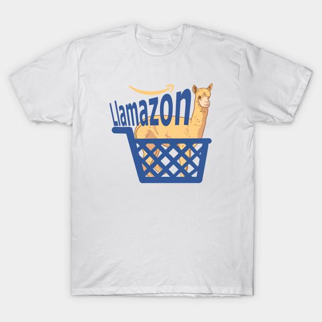 T Shirt Women Llama Llamazon In The Caddy Harajuku Print Kawaii Tshirt Summer Short Sleeve Female T-Shirt Top Tee