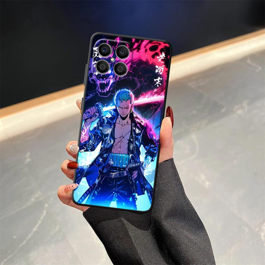 Чехол для телефона для Honor X9 8X X8 70 X7a 90 Lite X9a X9c Крутой Аниме Зоро