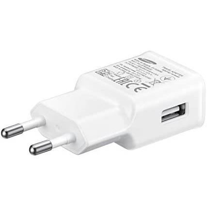 Chargeur secteur RAPIDE 15W, Port USB Type A (sans câble)[143]