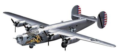 Пластиковая модель Liberator армии США Hasegawa E29 1/72 B-24J