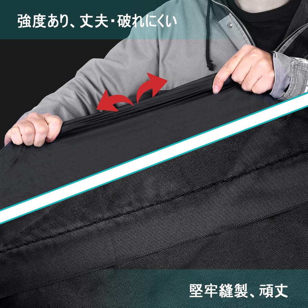 LIHAO Большой мотоциклетный УФ-чехол с местом для хранения, чехол для скутера, водонепроницаемый, термостойкий, защита, дышащий, противоугонный, портативный, сумка,