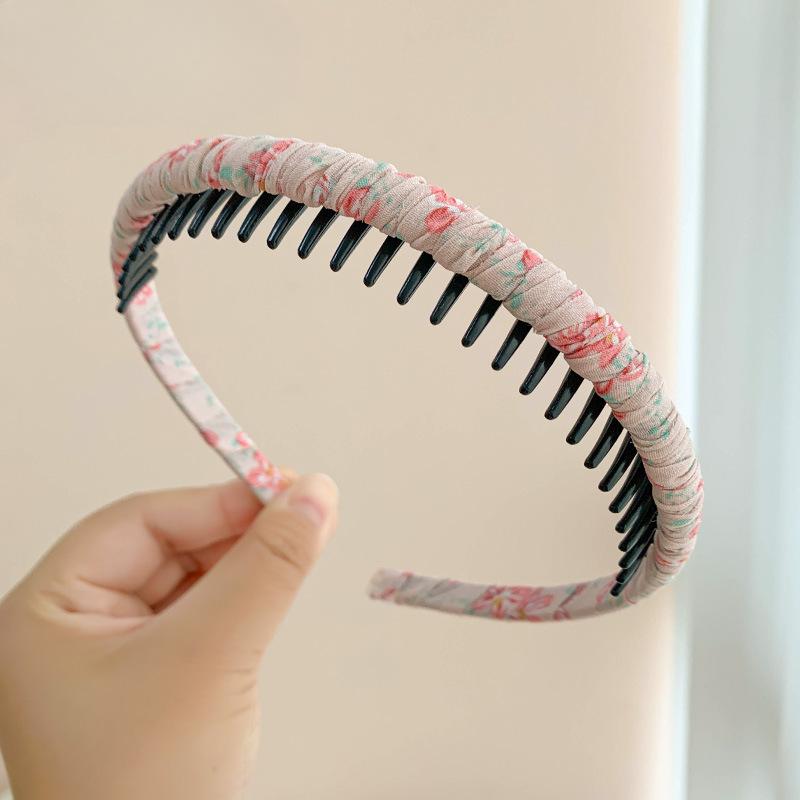 Новые детские милые цвета цветы орнамент повязка на голову головные уборы девочки акрил милый обруч для волос повязки на голову детские аксессуары для волос