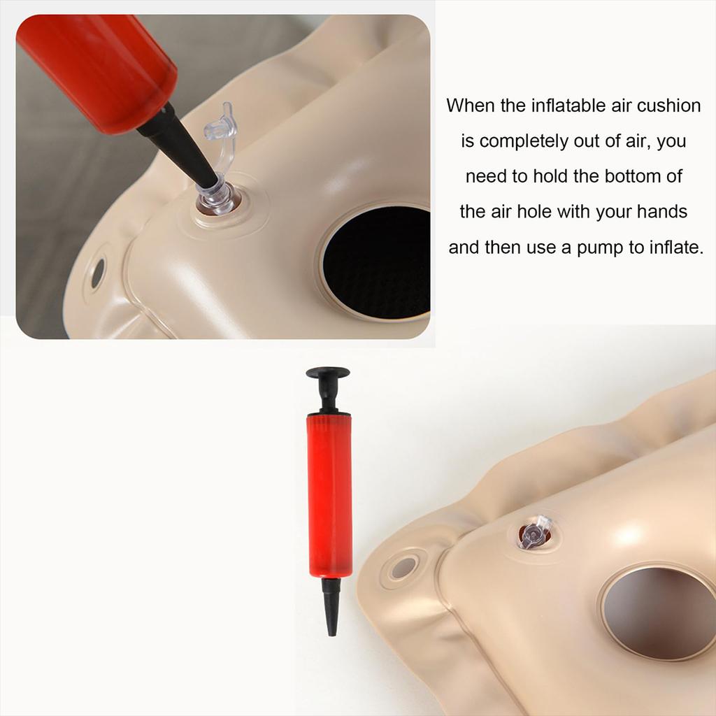 Подушка для сиденья Air Pad для снятия боли в спине, ишиасе, копчике, подушка для сиденья для офисного кресла, автомобильное сиденье, противопролежневое инвалидное кресло