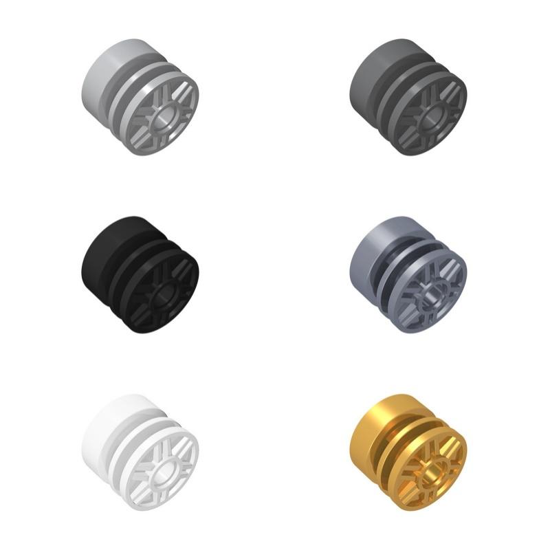 50 г/29 шт. 55981 Резиновая гусеница для зубов, колесо, совместимое с строительными блоками, части для сборки, кирпичи, развивающие игрушки