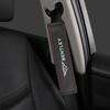 2Pcs PU Leather Car Safety Belt Cover Seatbelt Shoulder Pad Accessories For Bentley Flying Spur Continental GT Bentayga Mulsanne MY4