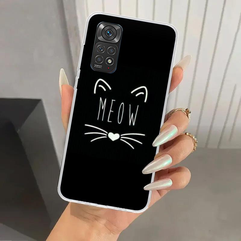Cat Cute Kitten Cartoon Phone Case for Xiaomi Redmi Note 15 14 14S 13 12S 12 Pro 11S 11 Plus 11T 11E 10S Soft Funda Print Shell